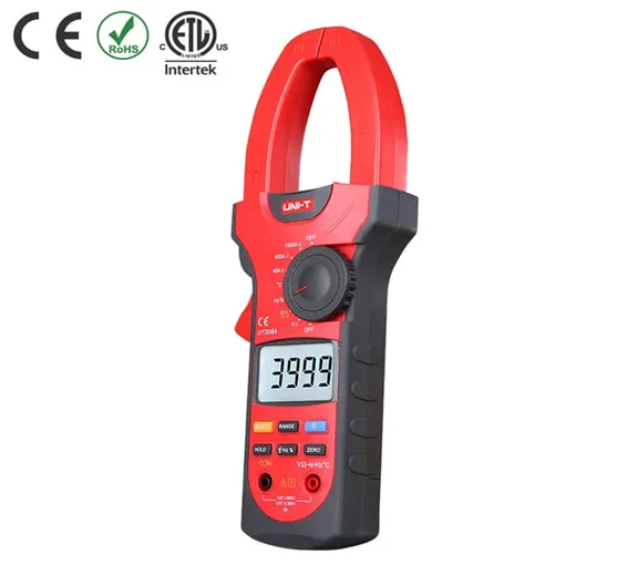 Digital AC/DC Clamp Multimeter UNI T UT208A