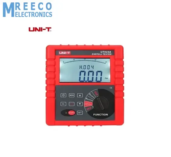 UNI T UT523A 4 Pole Soil Resistance Earth Tester Meter