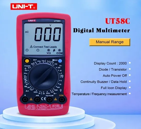 General Digital Multimeter UNI T UT58C