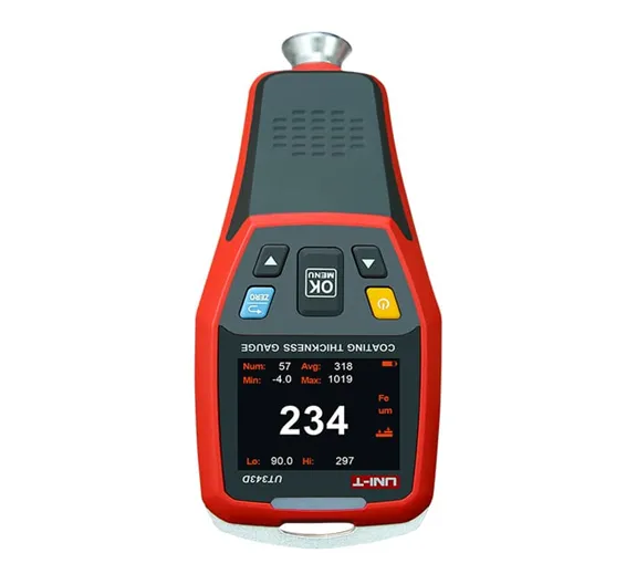 UNI T UT343D Coating Thickness Gauge Meter Tester
