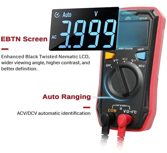 UNI T UT123 Residential Digital Multimeter