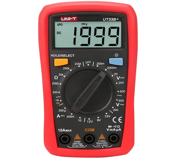 UNI T Palm Size Multimeter UT33B+