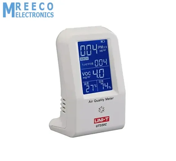 UNI-T UT338C Meter PM2.5 Air Quality Humidity Detector Temperature Monitor with Back light