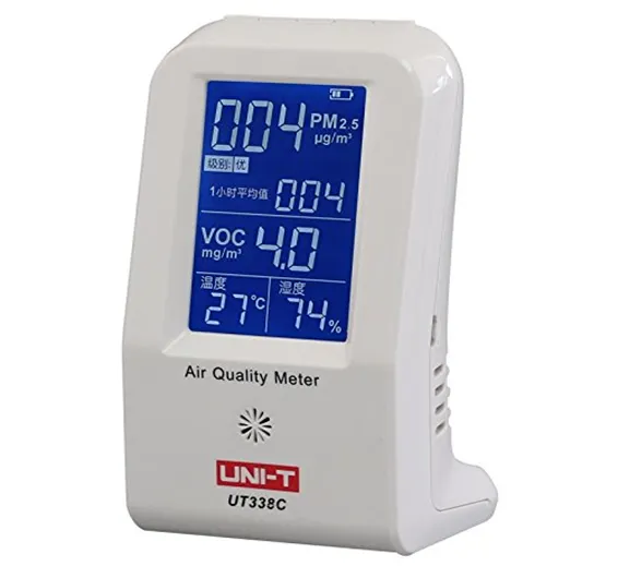 UNI-T UT338C Meter PM2.5 Air Quality Humidity Detector Temperature Monitor with Back light