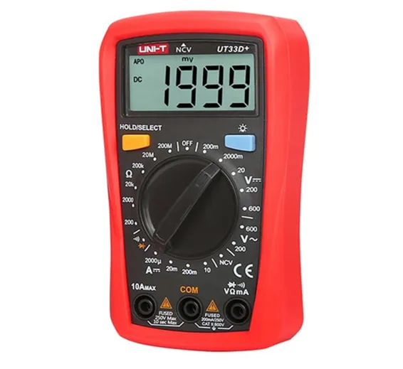 UNI T UT33D+ Palm Size Multimeter
