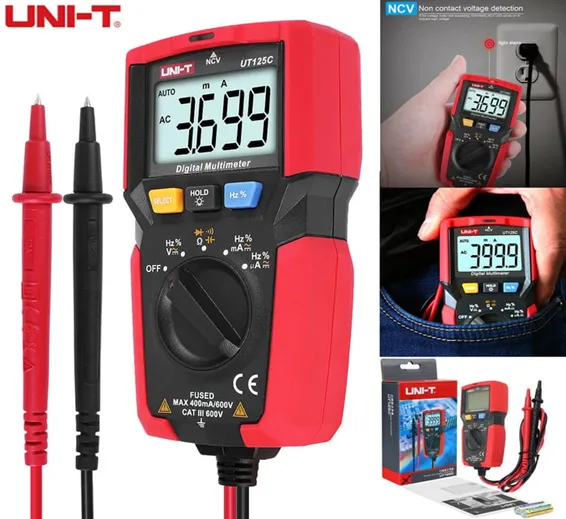 UNI T UT125C Digital Multimeter