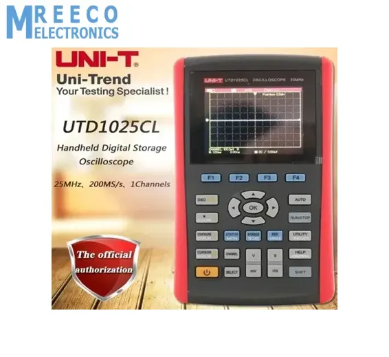 UNI T UTD1025CL Portable Handheld Digital Oscilloscope