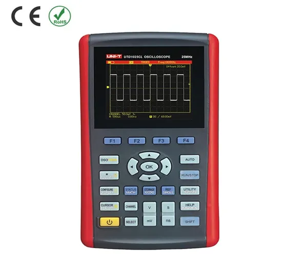 UNI T UTD1025CL Portable Handheld Digital Oscilloscope