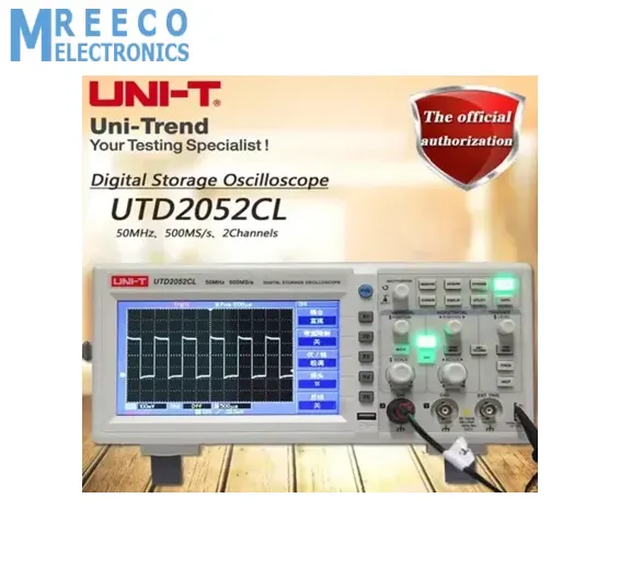 Digital Storage Oscilloscope 2 Channel DSO UNI T UTD2052CL