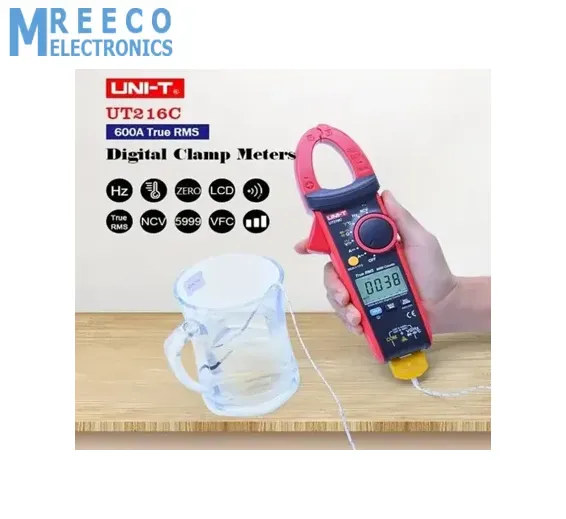 UNI T UT216C True RMS Digital Clamp Meter 600A