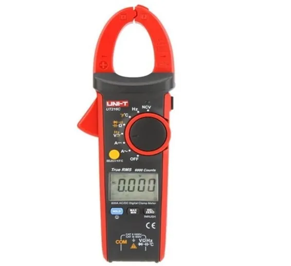 UNI T UT216C True RMS Digital Clamp Meter 600A