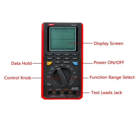 Handheld Digital Scope Multimeter UNI T UT81B