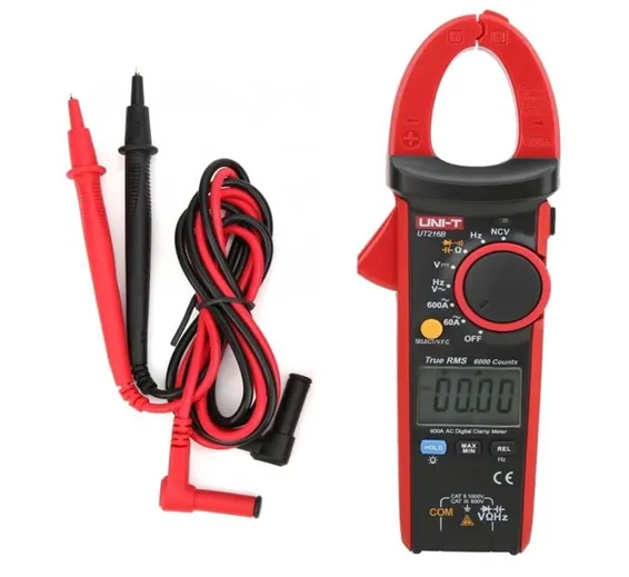 UNI T UT216B True RMS Digital Clamp Meter 600A 