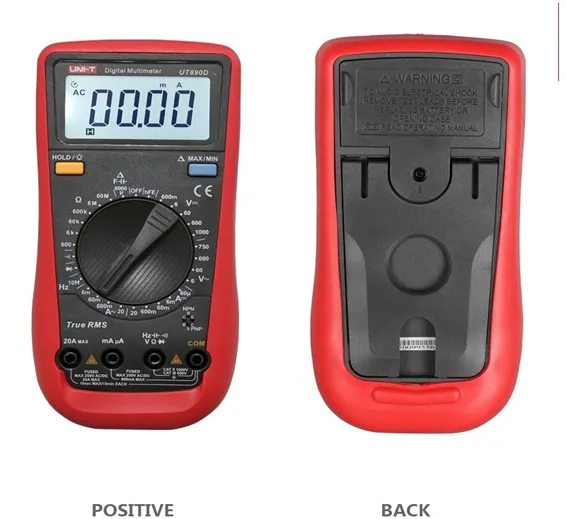 UNI T True RMS Digital Multimeter UT890D