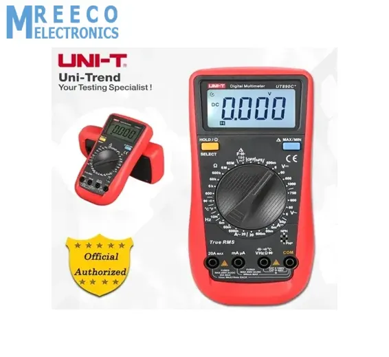 UNI T True RMS Digital Multimeter UT890C+