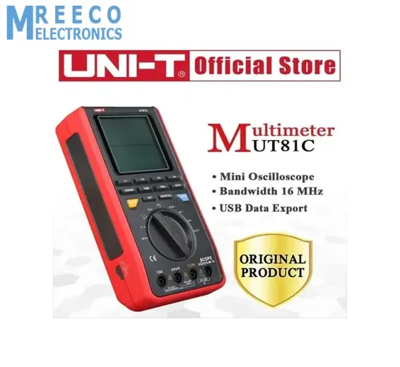 Handheld Digital Scope Multimeter UNI T UT81C