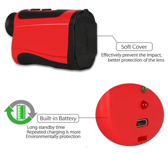 UNI T Laser Rangefinder Telescope Range Distance Meter LR600