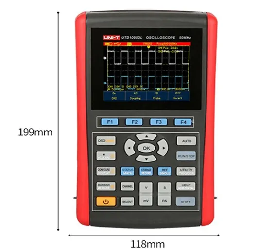 UNI T UTD1050DL Handheld Digital Storage Oscilloscope