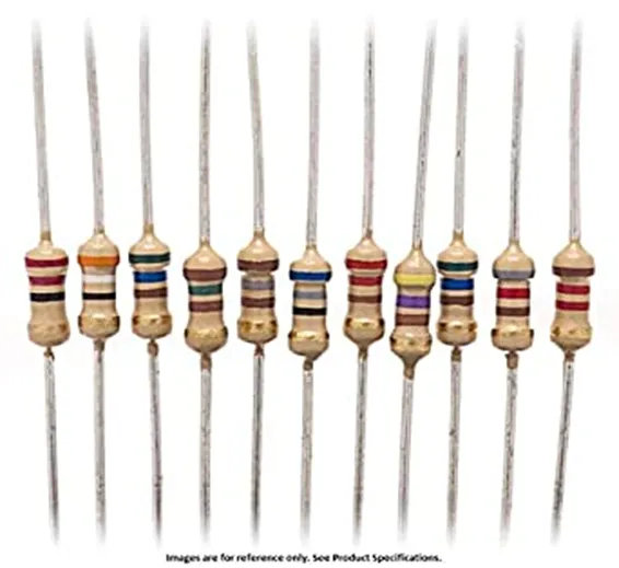 150pcs Resistor Pack of 15 Values 10R,47R,100R,220R,330R,470R,1K,2.2K,4.7K,6.8K,10K,22K,47K,100K,220K