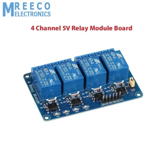 Arduino 4 Channel Relay Module Board