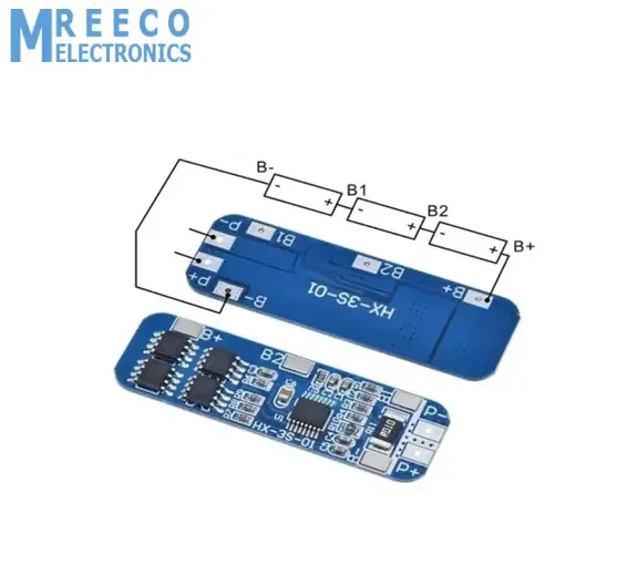 HX-3S-1 Lithium Battery 3S 12V 10A Charge Protection Board BMS PCM for 18650 Li-ion Cells Charging