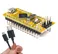 Arduino Nano V3.0 In Pakistan With USB Cable in Pakistan Yellow/Blue
