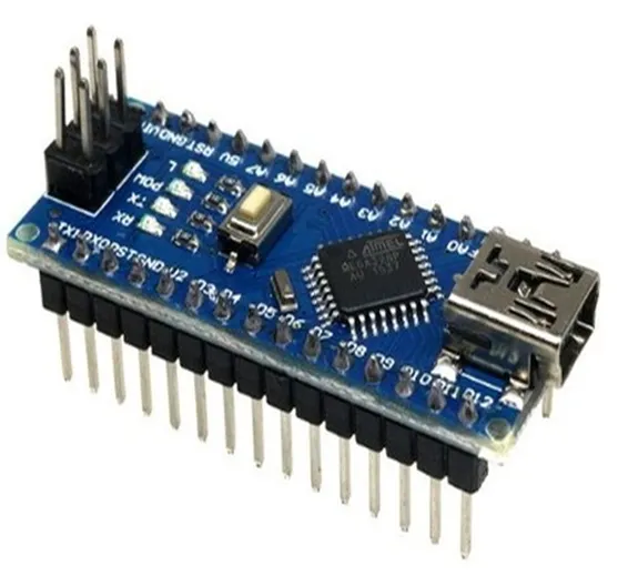 Arduino Nano V3.0 In Pakistan With USB Cable in Pakistan Yellow/Blue