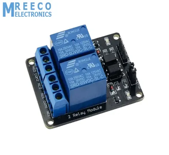 2 Channel Relay Module Relay Board Arduino Relay Module With Optocoupler