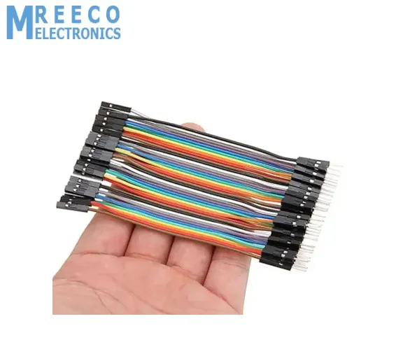 10Cm Pin To Hole Jumper Wire Dupont Line 40 Pin Male To Female Arduino Jumper Wires