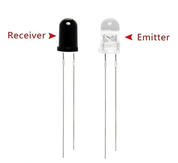IR Infrared LED Transmitter And Receiver Pair For Arduino/Raspberry-Pi/Robotics