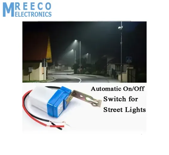 Photocell Street Light Switch Auto On Off AS-10-220 Sun Switch