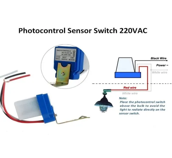 Automatic Light Control Sun Switch LDR In Pakistan AS-10-220 Day Night Sensor Switch