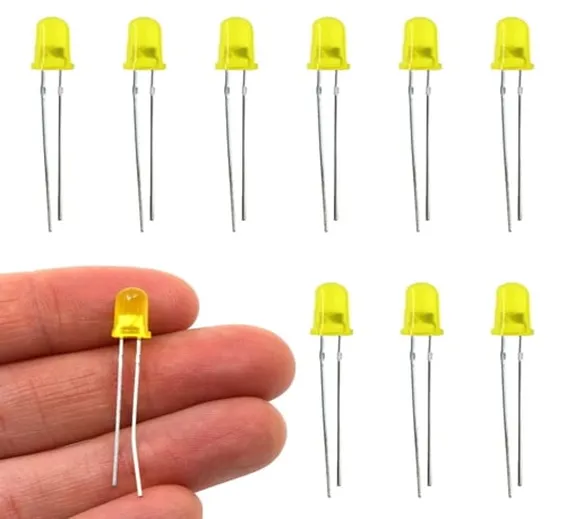 5mm Yellow LED Light Emitting Diode