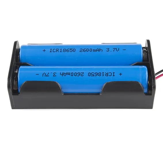 2x 18650 Cell Battery Holder