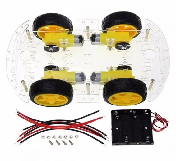 4WD Smart Robot Car Chassis Kit For Arduino