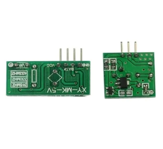 433mHz RF Transmitter Receiver Module Male Pin FS1000A