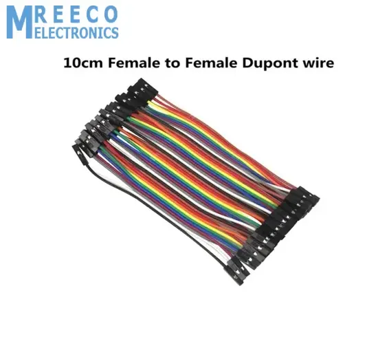 10Cm Hole To Hole Jumper Wire Dupont Line 40 Pin Female To Female Arduino Jumper Wires