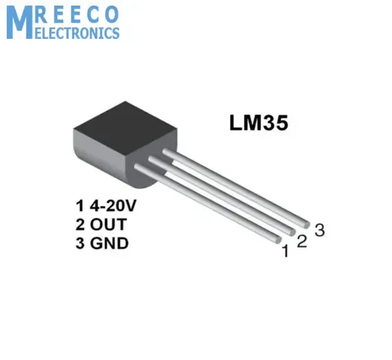 Original LM35 Temperature Sensor