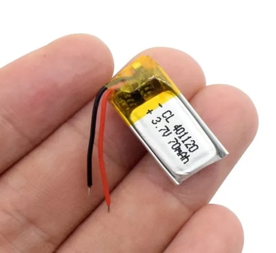 3.7V 70mah Lithium ion Li-ion Battery