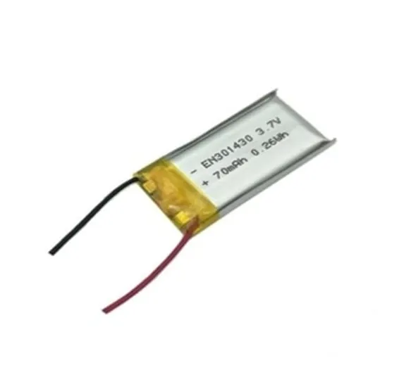 3.7V 70mah Lithium ion Li-ion Battery