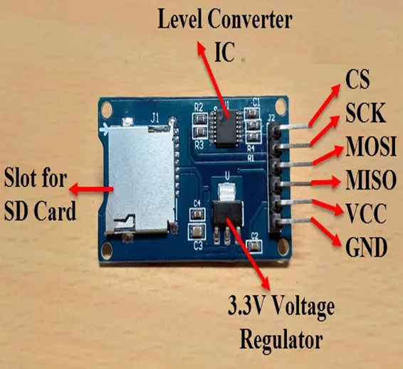 Arduino SD Card Reader Module In Pakistan