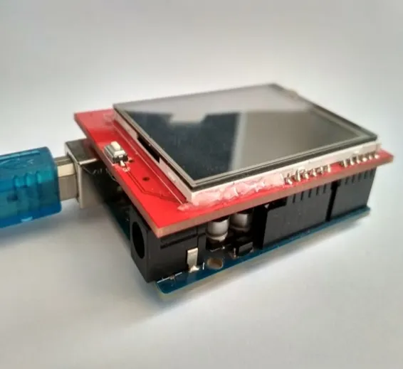 Arduino Uno 2.4 inch TFT LCD Shield