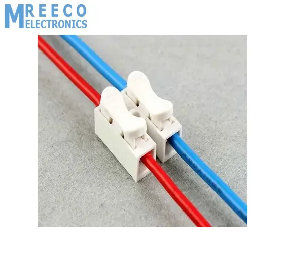 2 Point Quick Connector Cable Clamp Terminal Block Spring Connector Wire