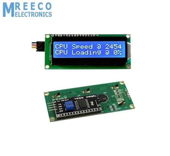 PCF8574T IIC I2C 1602 Blue/Green Backlight LCD Display Module For Arduino