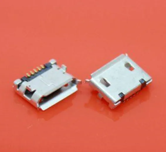 MICRO USB Female Connector With USB Socket 5 Pin