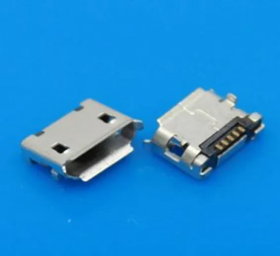 MICRO USB Female Connector With USB Socket 5 Pin