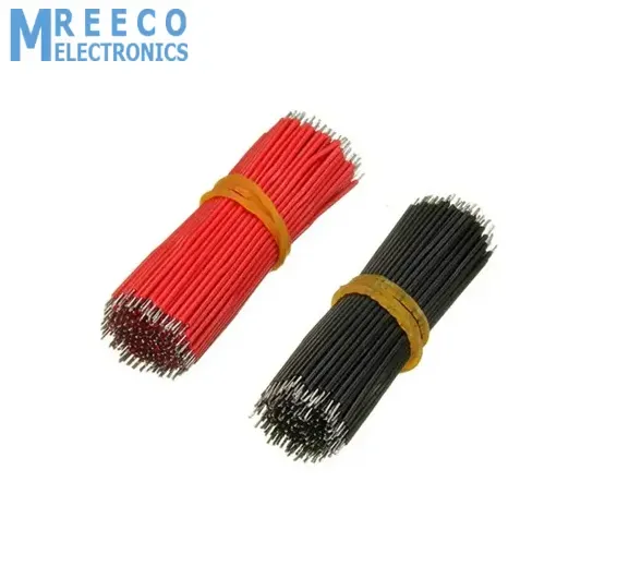 Vero Board Breadboard Jumper Cable Dupont Wire Electronic Wires Black Red Color