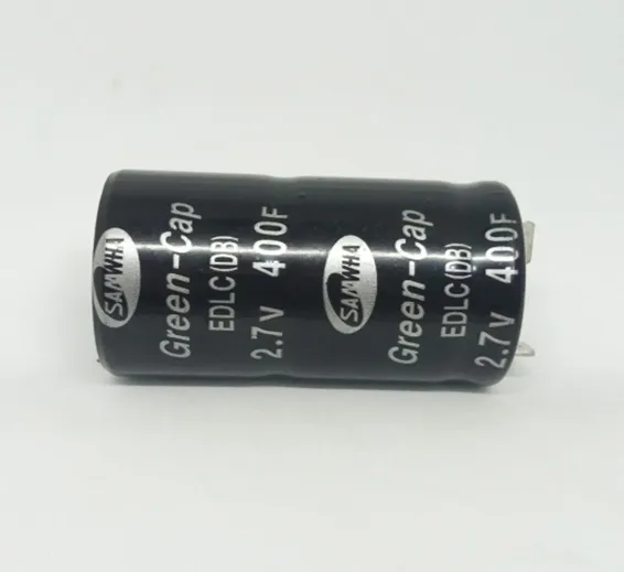 400F 2.7V DC Supercapacitor Battery High Frequency Ultra Capacitor for Auto Power Supply