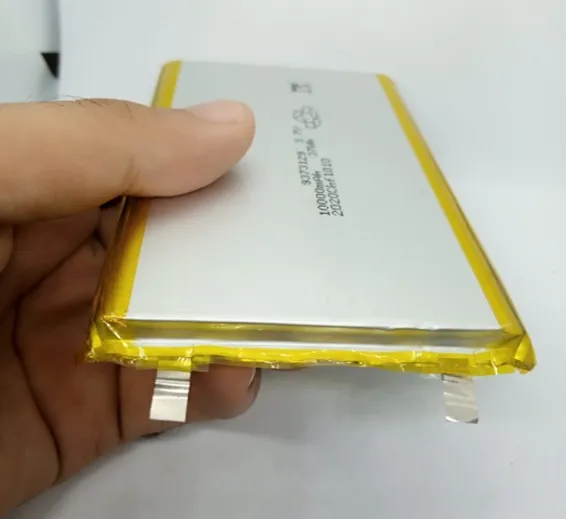 3.7v 10000mAh Lithium Ion Battery