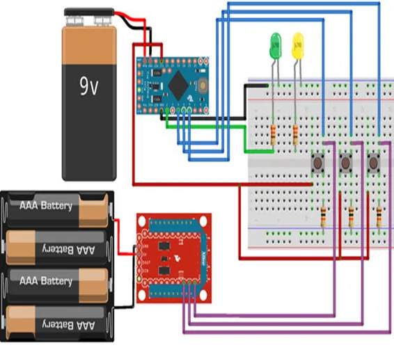 Arduino Pro Mini 3.3V 8Mhz ATMEGA328P in Pakistan